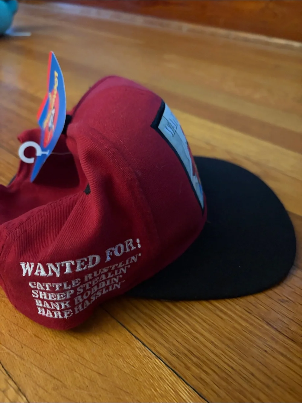 Warner Bros. Red and Black Yosemite Sam Wanted Kids Hat